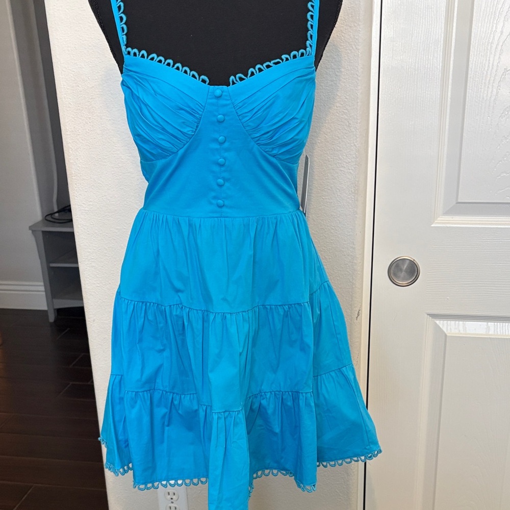 Gorgeous blue spring dress
